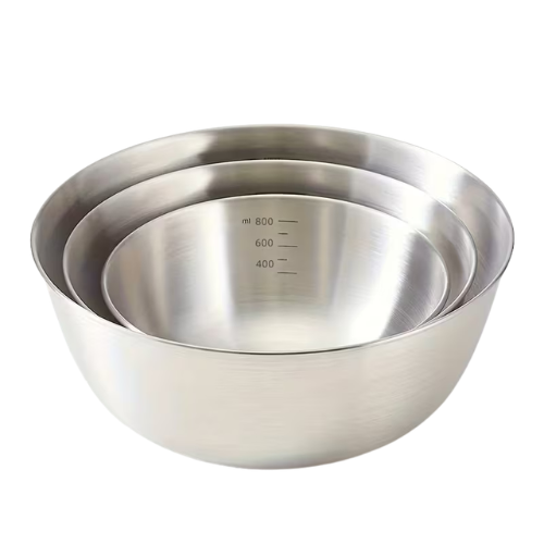 Stainless Steel Mixing Bowls Set (3 Pieces)