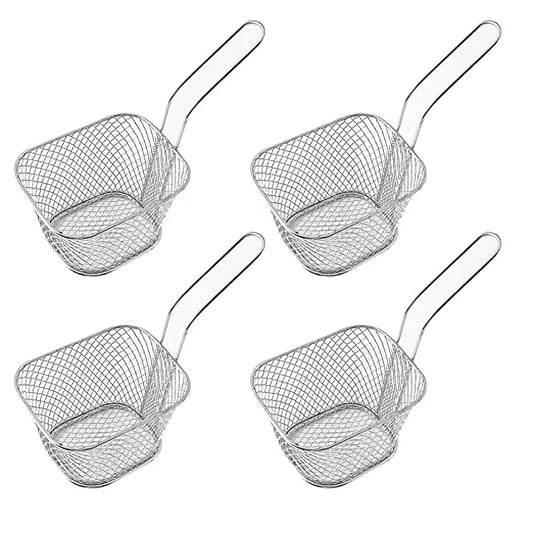 4 Pcs Mini Frying Basket Set
