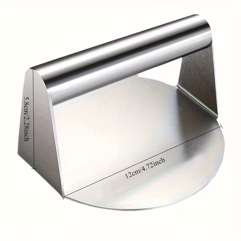 Stainless Steel Burger Press